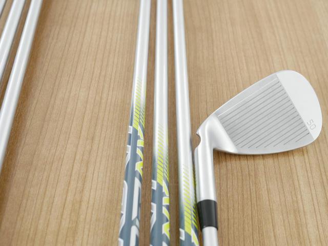 Iron set : Ping : ชุดเหล็ก Ping G730 (รุ่นล่าสุด ปี 2024 Japan Spec. ใบใหญ่ ง่ายที่สุด ไกลที่สุดของ Ping) มีเหล็ก 6-Pw,Aw,50 (7 ชิ้น) ก้านกราไฟต์ Fujikura HL45 Flex R