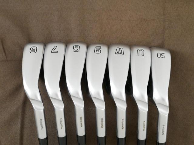 Iron set : Ping : ชุดเหล็ก Ping G730 (รุ่นล่าสุด ปี 2024 Japan Spec. ใบใหญ่ ง่ายที่สุด ไกลที่สุดของ Ping) มีเหล็ก 6-Pw,Aw,50 (7 ชิ้น) ก้านกราไฟต์ Fujikura HL45 Flex R
