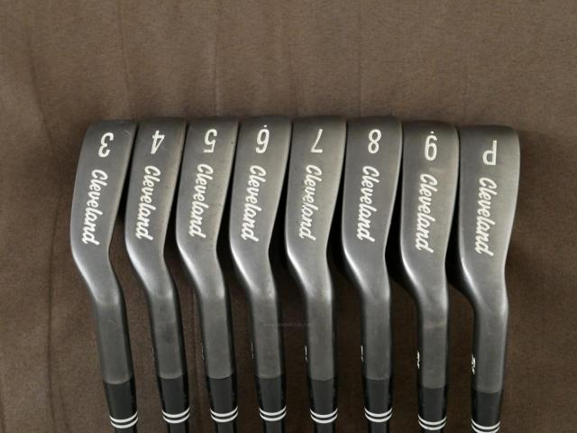 Iron set : Other Brand : ชุดเหล็ก Cleveland TA5 Gunmetal มีเหล็ก 3-Pw (8 ชิ้น) ก้านกราไฟต์ Flex R
