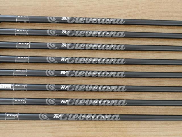 Iron set : Other Brand : ชุดเหล็ก Cleveland TA5 Gunmetal มีเหล็ก 3-Pw (8 ชิ้น) ก้านกราไฟต์ Flex R