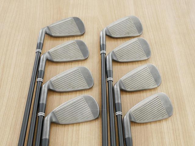 Iron set : Other Brand : ชุดเหล็ก Cleveland TA5 Gunmetal มีเหล็ก 3-Pw (8 ชิ้น) ก้านกราไฟต์ Flex R