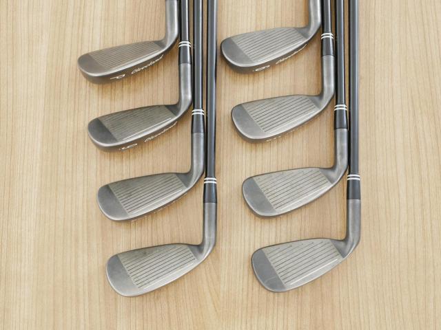 Iron set : Other Brand : ชุดเหล็ก Cleveland TA5 Gunmetal มีเหล็ก 3-Pw (8 ชิ้น) ก้านกราไฟต์ Flex R