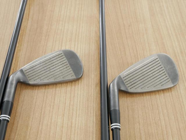 Iron set : Other Brand : ชุดเหล็ก Cleveland TA5 Gunmetal มีเหล็ก 3-Pw (8 ชิ้น) ก้านกราไฟต์ Flex R