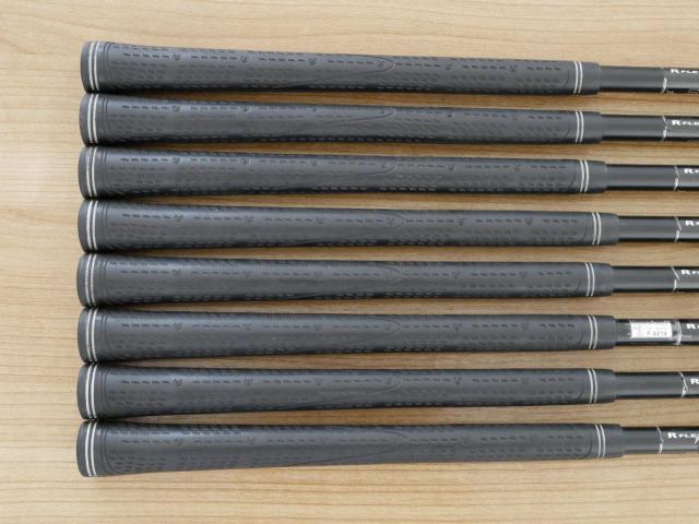 Iron set : Other Brand : ชุดเหล็ก Cleveland TA5 Gunmetal มีเหล็ก 3-Pw (8 ชิ้น) ก้านกราไฟต์ Flex R