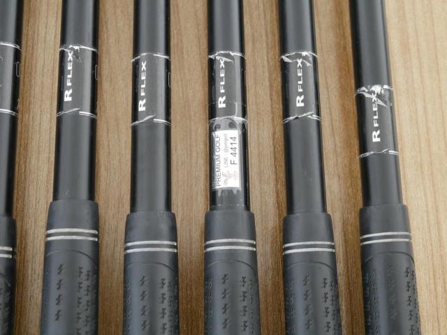 Iron set : Other Brand : ชุดเหล็ก Cleveland TA5 Gunmetal มีเหล็ก 3-Pw (8 ชิ้น) ก้านกราไฟต์ Flex R