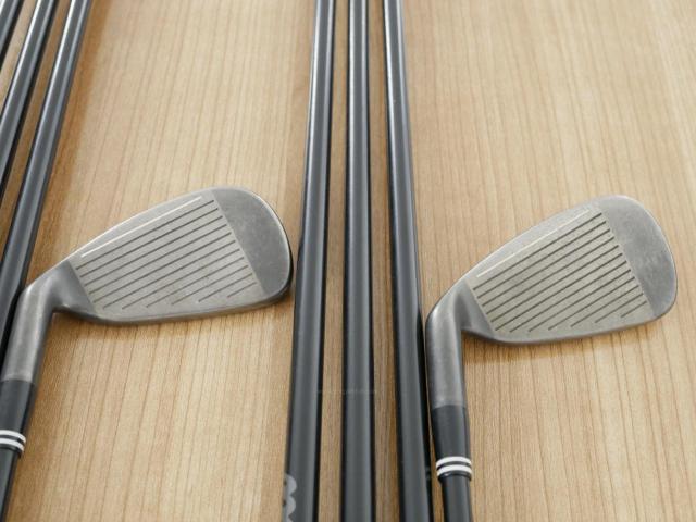 Iron set : Other Brand : ชุดเหล็ก Cleveland TA5 Gunmetal มีเหล็ก 3-Pw (8 ชิ้น) ก้านกราไฟต์ Flex R
