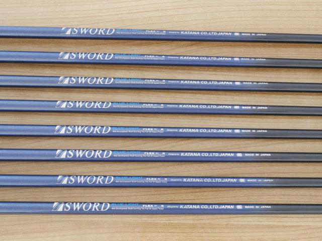 Iron set : Katana : ชุดเหล็ก Katana Sword SL-550 มีเหล็ก 5-Pw,Aw,Sw (8 ชิ้น) ก้านกราไฟต์ FLex R