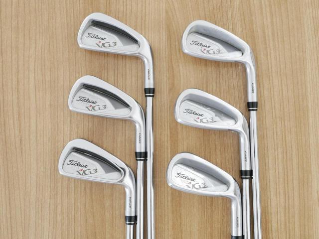 Iron set : Titleist : ชุดเหล็ก Titleist VG3 Forged (Japan Spec.) มีเหล็ก 5-Pw (6 ชิ้น) ก้านเหล็ก NS Pro 950 Flex S