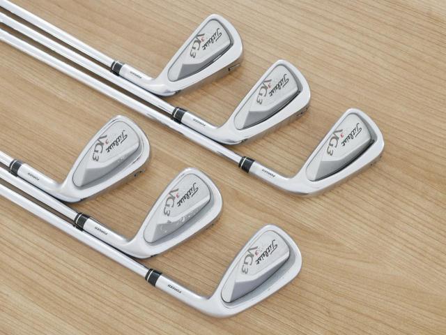 Iron set : Titleist : ชุดเหล็ก Titleist VG3 Forged (Japan Spec.) มีเหล็ก 5-Pw (6 ชิ้น) ก้านเหล็ก NS Pro 950 Flex S