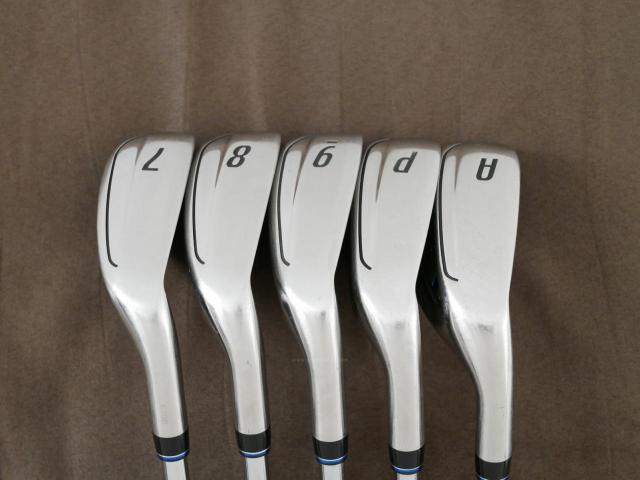 Iron set : XXIO : ชุดเหล็ก XXIO Cross 2 (ออกปี 2021 ตีไกลที่สุดของที่สุดจาก XXIO หน้าเด้งสุดๆ) มีเหล็ก 7-Pw,Aw (5 ชิ้น ตีไกลกว่าปกติ 2 เบอร์) ก้านเหล็ก NS Pro 860 DST Flex R