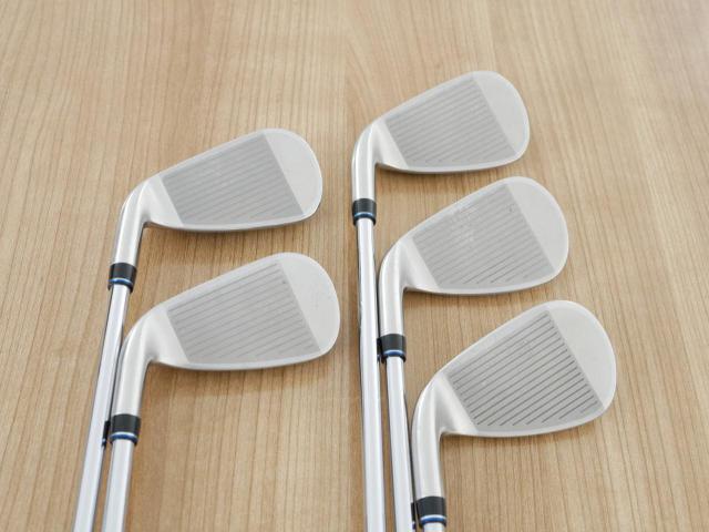 Iron set : XXIO : ชุดเหล็ก XXIO Cross 2 (ออกปี 2021 ตีไกลที่สุดของที่สุดจาก XXIO หน้าเด้งสุดๆ) มีเหล็ก 7-Pw,Aw (5 ชิ้น ตีไกลกว่าปกติ 2 เบอร์) ก้านเหล็ก NS Pro 860 DST Flex R