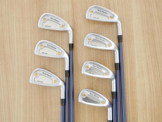 Iron set : Honma : ชุดเหล็ก Honma TwinMarks TM-202 มีเหล็ก 6-11,Sw (7 ชิ้น) ก้านกราไฟต์ Flex R