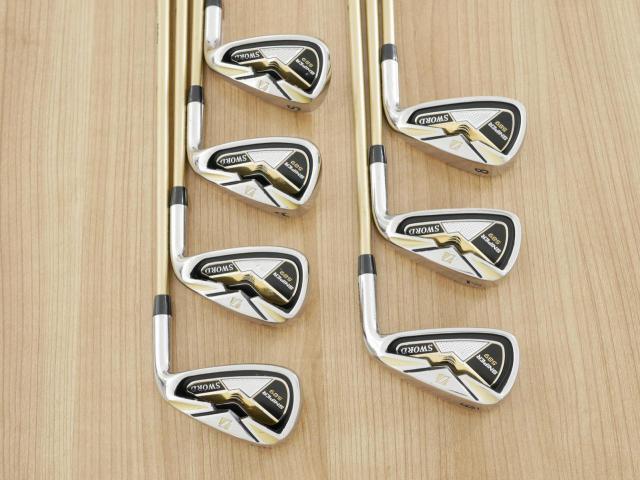 Iron set : Katana : ชุดเหล็ก Katana Sword Sniper 589 (หน้าเด้ง) มีเหล็ก 6-Pw,Aw,Sw (7 ชิ้น) ก้านกราไฟต์ Speeder 589 Flex SR