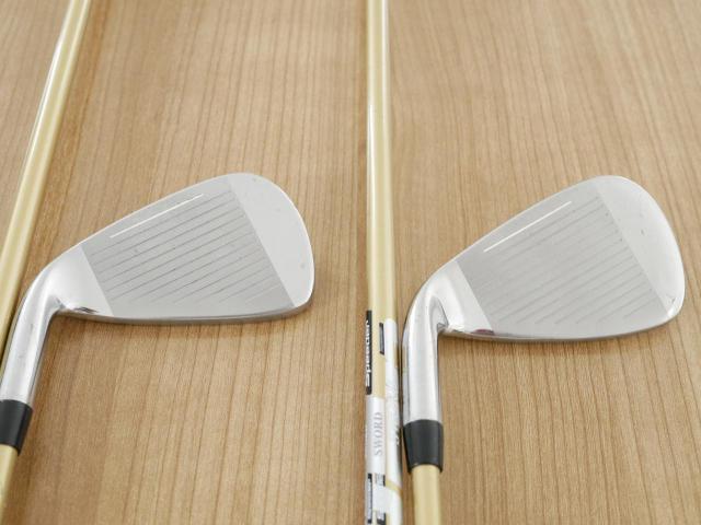 Iron set : Katana : ชุดเหล็ก Katana Sword Sniper 589 (หน้าเด้ง) มีเหล็ก 6-Pw,Aw,Sw (7 ชิ้น) ก้านกราไฟต์ Speeder 589 Flex SR