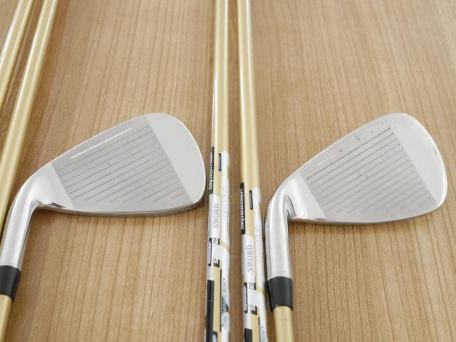 Iron set : Katana : ชุดเหล็ก Katana Sword Sniper 589 (หน้าเด้ง) มีเหล็ก 6-Pw,Aw,Sw (7 ชิ้น) ก้านกราไฟต์ Speeder 589 Flex SR