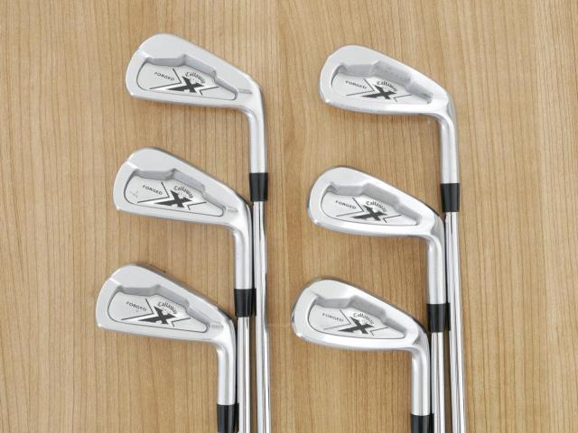 Iron set : Callaway : ชุดเหล็ก Callaway X Forged มีเหล็ก 5-Pw (6 ชิ้น) ก้านเหล็ก Dynamic Gold S300