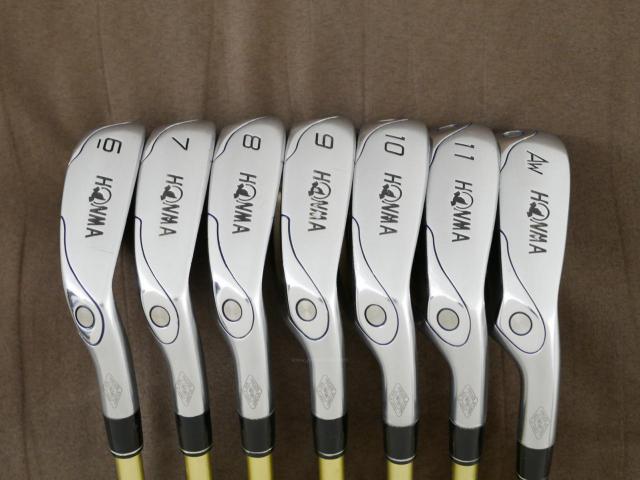 Iron set : Honma : ชุดเหล็ก Honma Beres MG700 Forged มีเหล็ก 6-11,Aw (7 ชิ้น ระยะเทียบเท่า 5-Pw,Aw) ก้าน ARMRQ UD49 Flex R (2 ดาว)