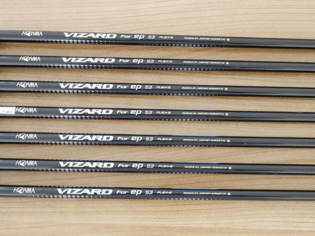 Iron set : Honma : ชุดเหล็ก Honma LB-808 EP Forged (นุ่มมากๆ) มีเหล็ก 5-11 (7 ชิ้น) ก้านกราไฟต์ Honma Vizard 53 Flex S