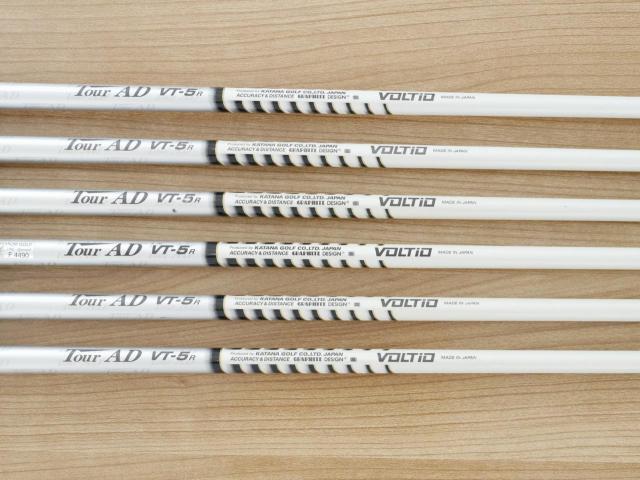 Iron set : Katana : ชุดเหล็ก Katana Voltio II Hi V (หน้าเด้ง ใบใหญ่ ตีง่าย ไกล สวย) มีเหล็ก 5-Pw ก้าน Tour AD VT-5 Flex R