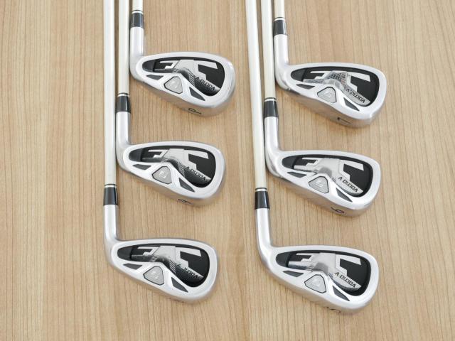 Iron set : Katana : ชุดเหล็ก Katana Voltio II Hi V (หน้าเด้ง ใบใหญ่ ตีง่าย ไกล สวย) มีเหล็ก 5-Pw ก้าน Tour AD VT-5 Flex R