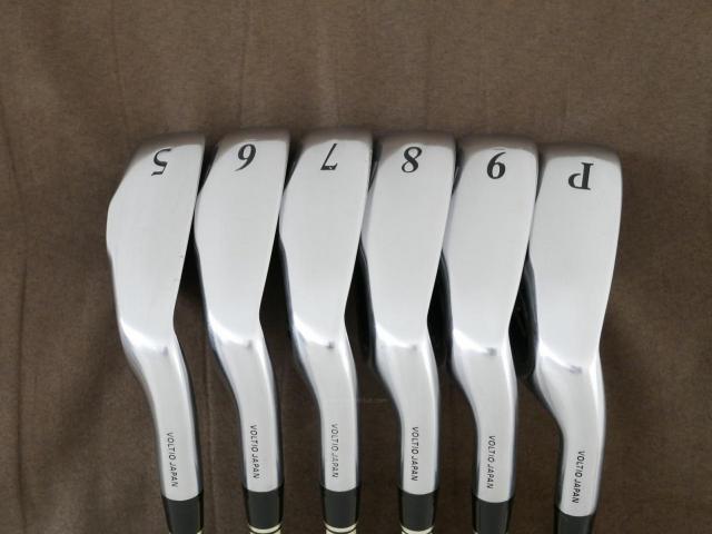 Iron set : Katana : ชุดเหล็ก Katana Voltio II Hi V (หน้าเด้ง ใบใหญ่ ตีง่าย ไกล สวย) มีเหล็ก 5-Pw ก้าน Tour AD VT-5 Flex R