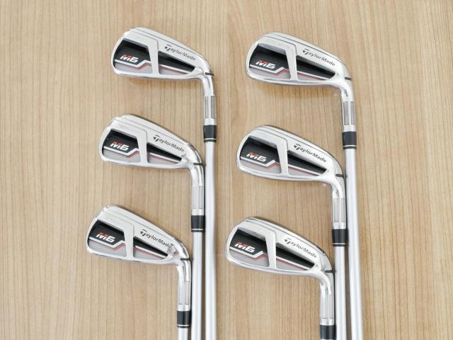 Iron set : Taylormade : ชุดเหล็ก Taylormade M6 (ออกปี 2019 Japan Spec) มีเหล็ก 5-Pw (6 ชิ้น) ก้านกราไฟต์ Mitsubishi FUBUKI TM6 Flex S