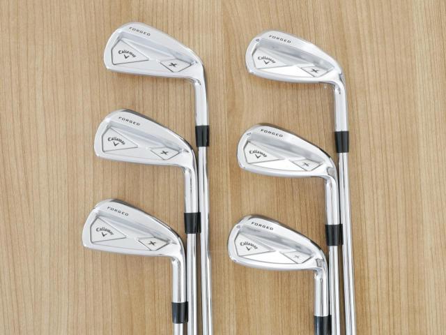 Iron set : Callaway : ชุดเหล็ก Callaway X Forged มีเหล็ก 5-Pw (6 ชิ้น) ก้านเหล็ก NS Pro 950 Flex S