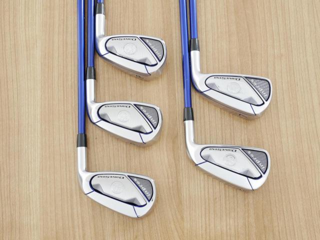 Iron set : Yamaha : ชุดเหล็ก Yamaha Inpres DriveStar (ออกปี 2023 ตีไกลที่สุด ไกลกว่าเหล็กทั่วไป 2 เบอร์ หน้าเด้งมากๆ) มีเหล็ก 6-Pw (5 ชิ้น) ก้านกราไฟต์ Fujikura Speeder NX M423i Flex R