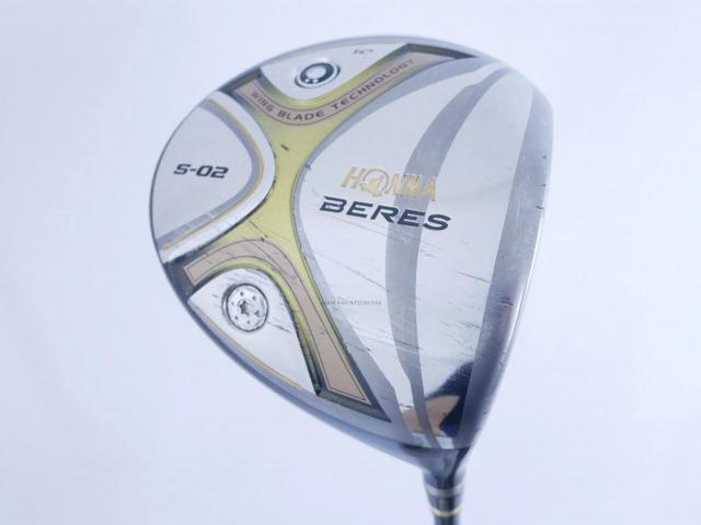 Driver : Honma : ไดรเวอร์ Honma Beres S-02 (460cc.) Loft 10 ก้าน ARMRQ 6 (45) Flex R (2 ดาว)
