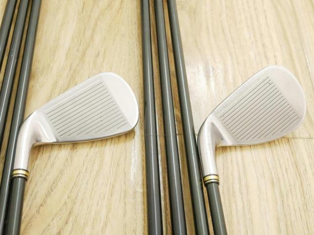 Iron set : XXIO : ชุดเหล็ก XXIO Prime 7 (รุ่นท๊อปสุด ตีง่าย ไกล) มีเหล็ก 5-Pw,Aw,Sw (8 ชิ้น) ก้านกราไฟต์ SP-700 Flex R