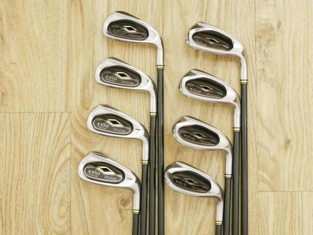 Iron set : XXIO : ชุดเหล็ก XXIO Prime 7 (รุ่นท๊อปสุด ตีง่าย ไกล) มีเหล็ก 5-Pw,Aw,Sw (8 ชิ้น) ก้านกราไฟต์ SP-700 Flex R