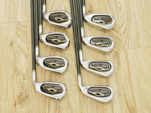 Iron set : XXIO : ชุดเหล็ก XXIO Prime 7 (รุ่นท๊อปสุด ตีง่าย ไกล) มีเหล็ก 5-Pw,Aw,Sw (8 ชิ้น) ก้านกราไฟต์ SP-700 Flex R