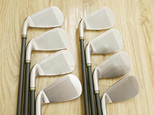 Iron set : XXIO : ชุดเหล็ก XXIO Prime 7 (รุ่นท๊อปสุด ตีง่าย ไกล) มีเหล็ก 5-Pw,Aw,Sw (8 ชิ้น) ก้านกราไฟต์ SP-700 Flex R
