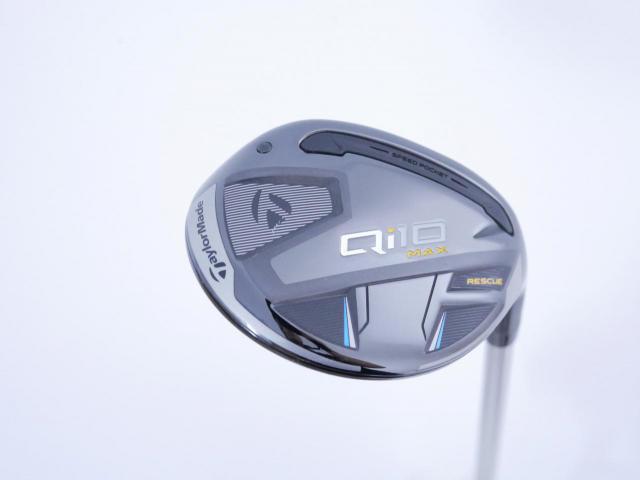 Lady club : All : ไม้กระเทย Taylormade Qi10 MAX Rescue (ออกปี 2024) Loft 27 ก้าน Mitsubishi ELDIO TM40 Flex A (Lady)