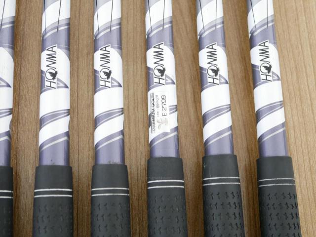 Iron set : Honma : ชุดเหล็ก Honma Tour World TW737v Forged (ออกปี 2017) มีเหล็ก 5-10 (6 ชิ้น) ก้านกราไฟต์ Honma VIZARD I70 Flex S
