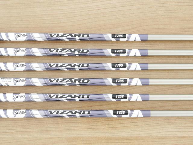 Iron set : Honma : ชุดเหล็ก Honma Tour World TW737v Forged (ออกปี 2017) มีเหล็ก 5-10 (6 ชิ้น) ก้านกราไฟต์ Honma VIZARD I70 Flex S