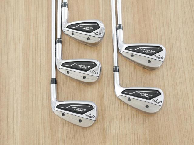 Iron set : Callaway : ชุดเหล็ก Callaway Great Big Bertha (ออกปี 2023 Japan Spec แพงสุด ตีง่ายสุด ไกล) มีเหล็ก 6-Pw (5 ชิ้น) ก้านเหล็ก NS Pro 950 NEO Flex S