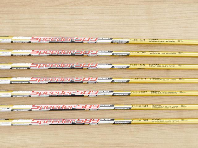 Iron set : Katana : ชุดเหล็ก Katana Sword ATC-589 (ตีง่าย ไกล) มีเหล็ก 6-Pw,Aw,Sw (7 ชิ้น) ก้าน Speeder 589 Flex SR