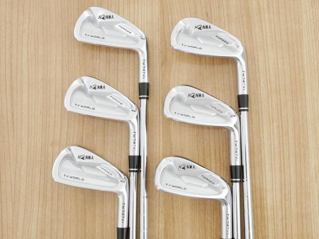 Iron set : Honma : ชุดเหล็ก Honma Tour World TW747Vx Forged (ปี 2019) มีเหล็ก 5-10 (6 ชิ้น) ก้านเหล็ก NS Pro Modus Flex S