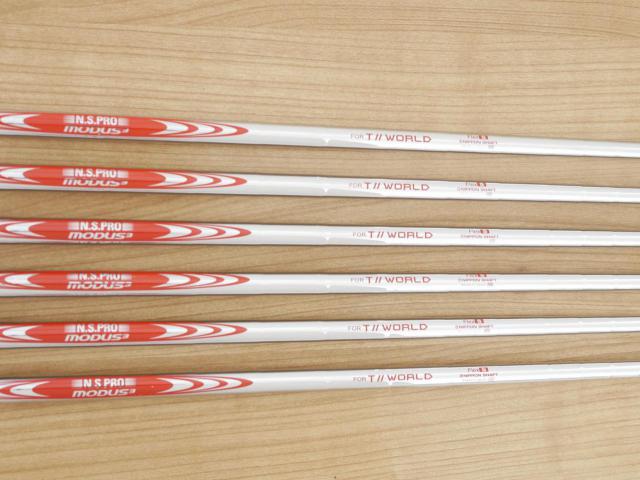 Iron set : Honma : ชุดเหล็ก Honma Tour World TW747Vx Forged (ปี 2019) มีเหล็ก 5-10 (6 ชิ้น) ก้านเหล็ก NS Pro Modus Flex S