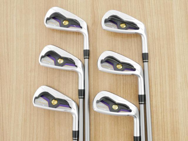Iron set : Callaway : ชุดเหล็ก Callaway Legacy V (Forged) มีเหล็ก 5-Pw (6 ชิ้น) ก้านกราไฟต์ Flex R
