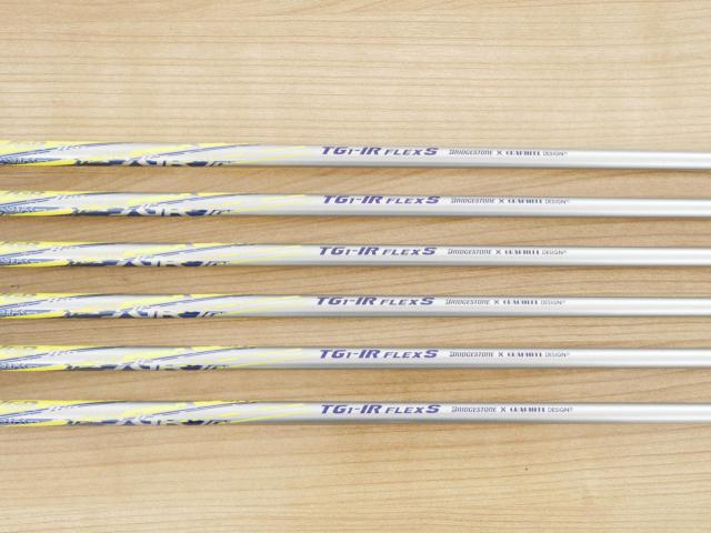 Iron set : Bridgestone : ชุดเหล็ก Bridgestone Tour B JGR HF2 Forged (รุ่นปี 2019 นุ่ม ไกล) มีเหล็ก 5-Pw (6 ชิ้น) ก้านกราไฟต์ Flex S