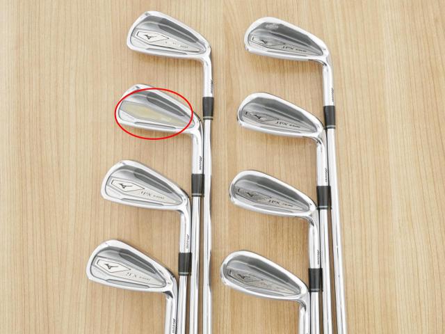 Iron set : Mizuno : **มีตำหนิ** ชุดเหล็ก Mizuno JPX E600 Forged มีเหล็ก 5-Pw,Aw,Sw (8 ชิ้น) ก้านเหล็ก NS Pro 950 Flex S