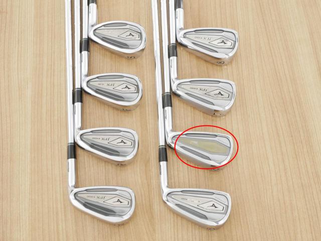 Iron set : Mizuno : **มีตำหนิ** ชุดเหล็ก Mizuno JPX E600 Forged มีเหล็ก 5-Pw,Aw,Sw (8 ชิ้น) ก้านเหล็ก NS Pro 950 Flex S