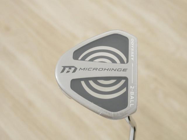Putter : All : **ของใหม่ ยังไม่แกะพลาสติก** พัตเตอร์ Odyssey Microhinge 2-Ball V-Line (รุ่นล่าสุด ปี 2025) ยาว 34 นิ้ว