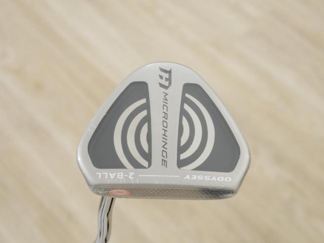 Putter : All : **ของใหม่ ยังไม่แกะพลาสติก** พัตเตอร์ Odyssey Microhinge 2-Ball V-Line (รุ่นล่าสุด ปี 2025) ยาว 34 นิ้ว