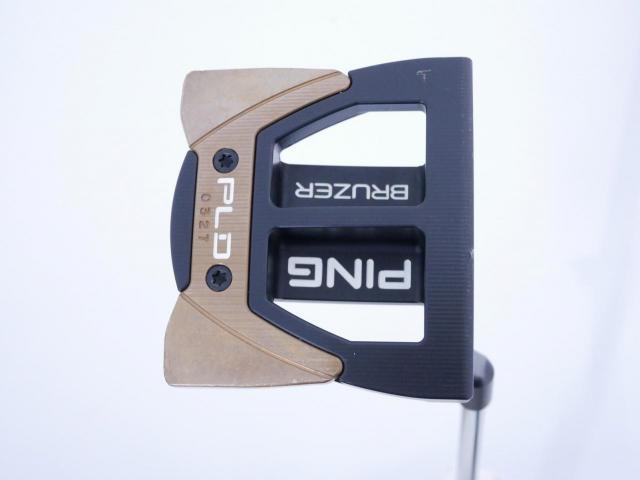 Putter : All : พัตเตอร์ Ping PLD BRUZER (Limited หายากมากๆ ผลิตจำนวนจำกัด) ก้าน Stability EI GJ 1.0 ยาว 34 นิ้ว