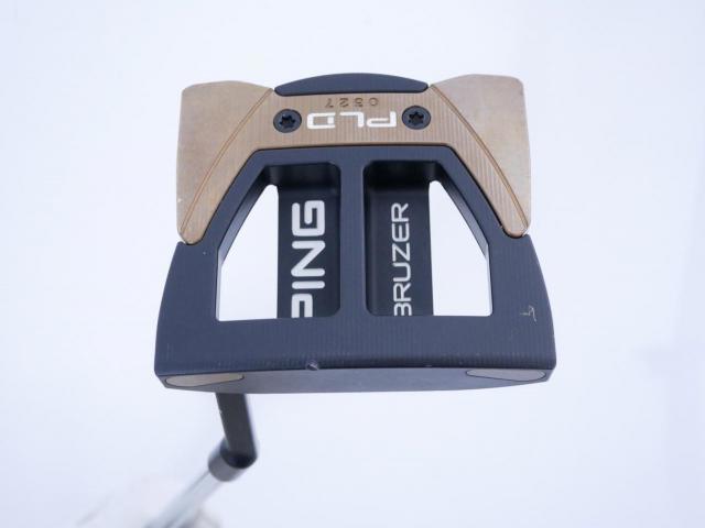Putter : All : พัตเตอร์ Ping PLD BRUZER (Limited หายากมากๆ ผลิตจำนวนจำกัด) ก้าน Stability EI GJ 1.0 ยาว 34 นิ้ว