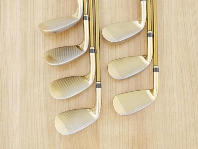 Iron set : Tsuruya : ชุดเหล็ก Tsuruya AXEL Gold Premium II (รุ่นปี 2017 ของใหม่ 6 หมื่นกว่าบาท หน้าเด้งสุดๆ ไกลสุดๆๆ) มีเหล็ก 7-Pw,Aw,As,Sw (7 ชิ้น ครบเซ็ต) ก้านกราไฟต์ Flex R