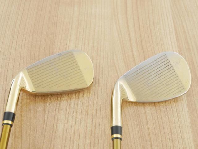 Iron set : Tsuruya : ชุดเหล็ก Tsuruya AXEL Gold Premium II (รุ่นปี 2017 ของใหม่ 6 หมื่นกว่าบาท หน้าเด้งสุดๆ ไกลสุดๆๆ) มีเหล็ก 7-Pw,Aw,As,Sw (7 ชิ้น ครบเซ็ต) ก้านกราไฟต์ Flex R